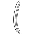 Handle Assembly for GE DVM1850SM4SS - Part WB15X10222