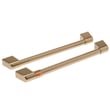 Brushed Bronze Fd Wall Oven Handle W/ Ca for GE CTD90FP3M2D1 - Part WB15X33433