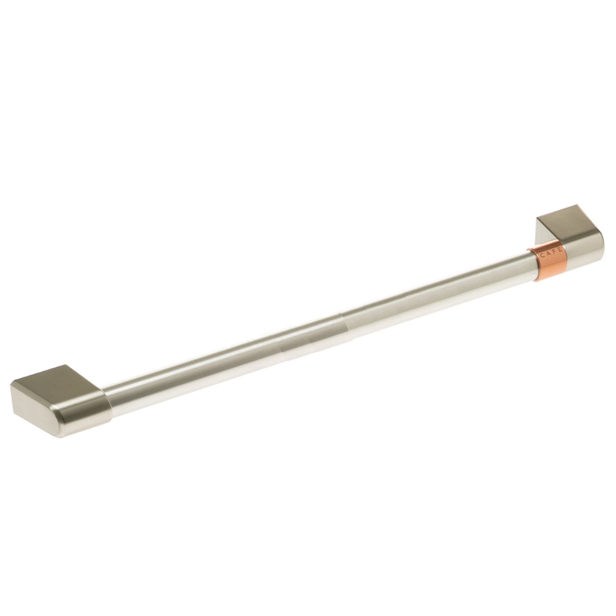 Part #wb15X33698, Brushed Stainless Microwave Handle W/caf