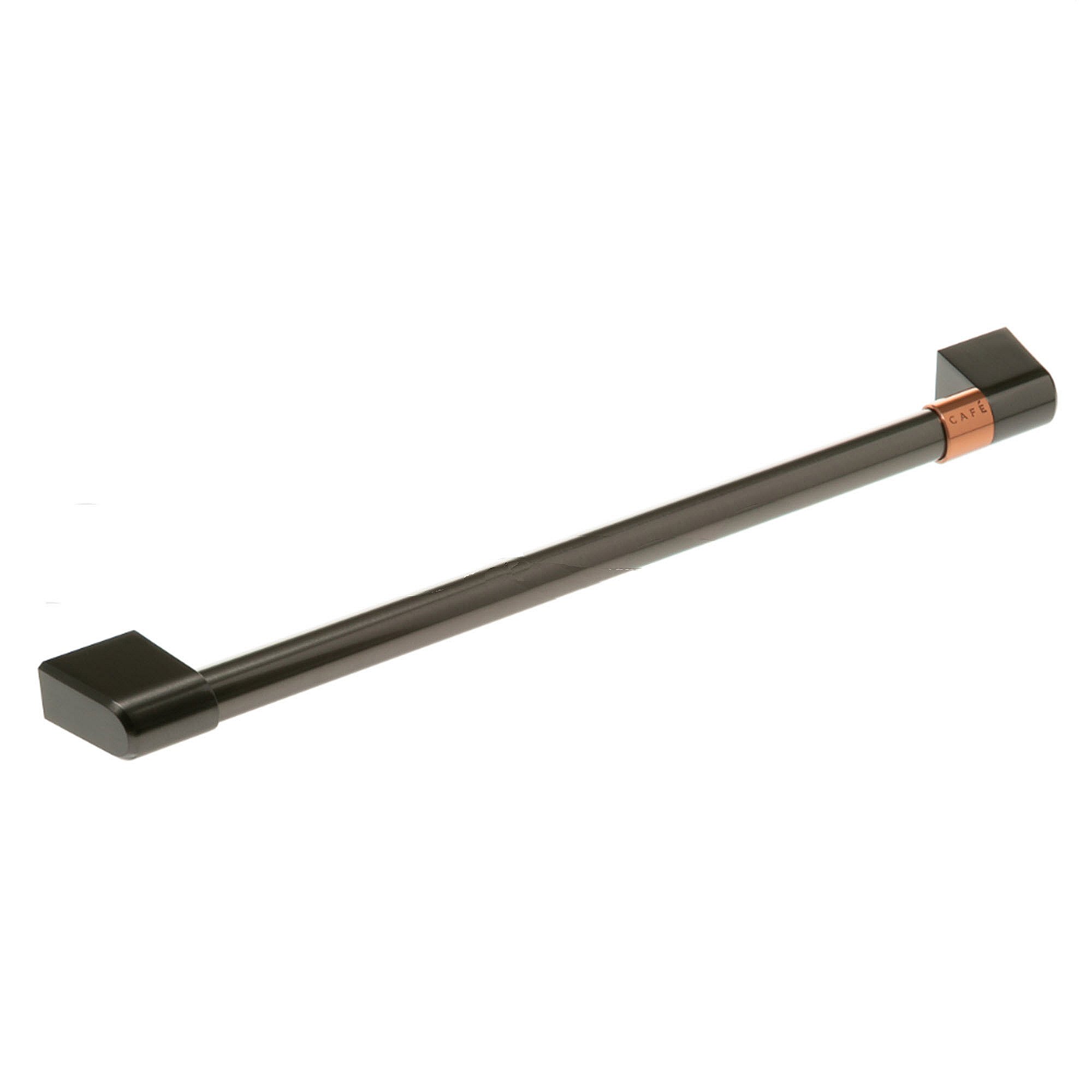 Part #wb15X33708, Brushed Black Microwave Handle W/caf Ban