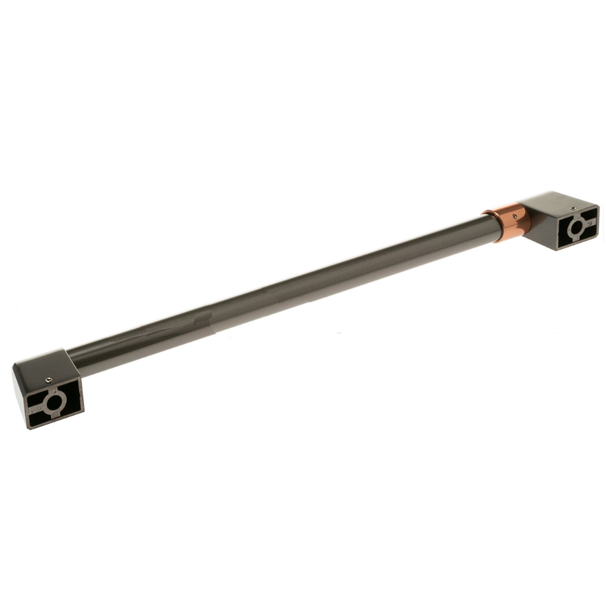 Brushed Black Microwave Handle W/caf Ban WB15X33708