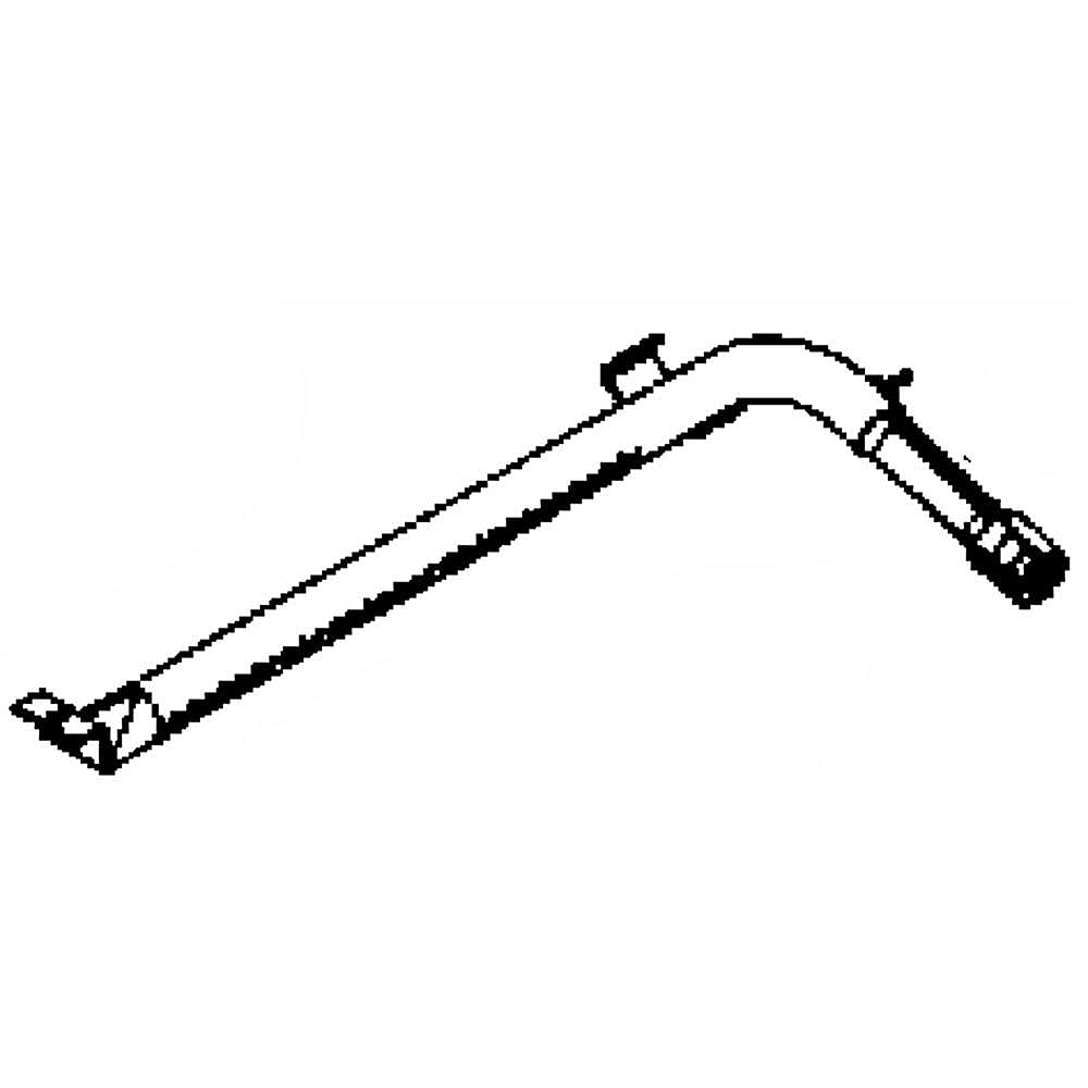 Part #wb16X20418, Broil Burner / 18.90 x 9.90 x 3.70