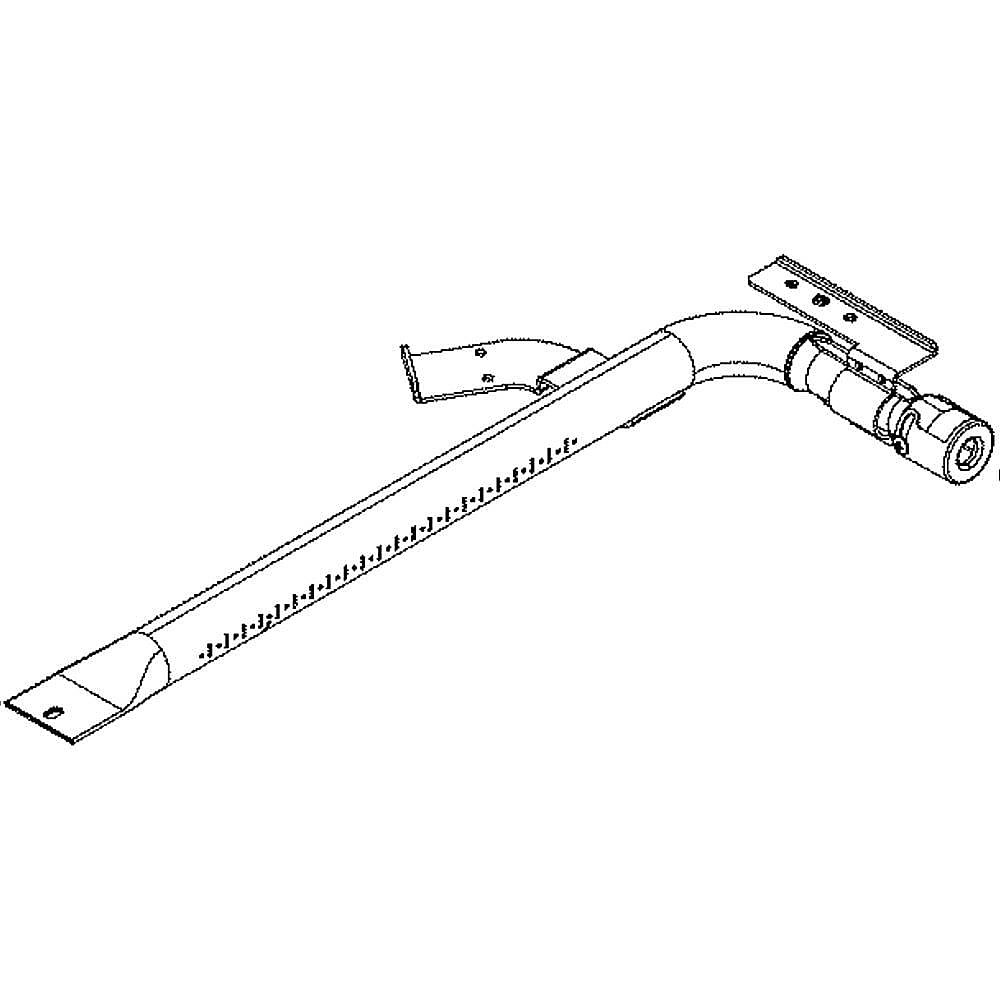 GE Part #wb16X28249, Bake Burner | 18.80 x 9.70 x 3.70
