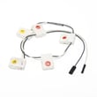 Cooktop Igniter Switch And Harness Assembly for GE JGP962SEC1SS - Part WB18T10173