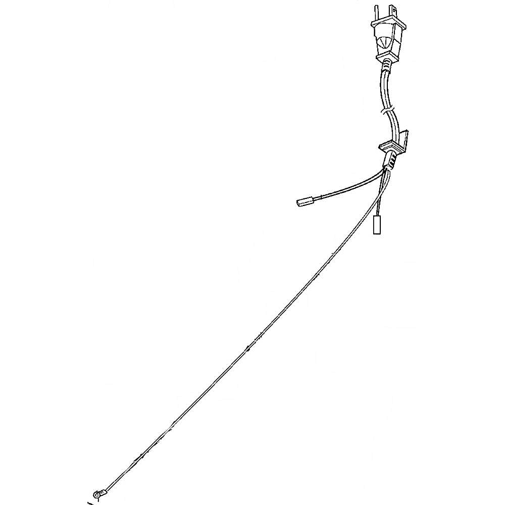 GE Part #wb18X10366, Power Cord Assembly | 14.00 x 9.50 x 1.20