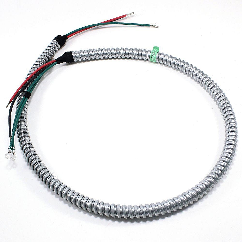 Part #wb18X10394, Cooktop Power Supply Wiring With Conduit / 20.30 x 14.20 x 3.20