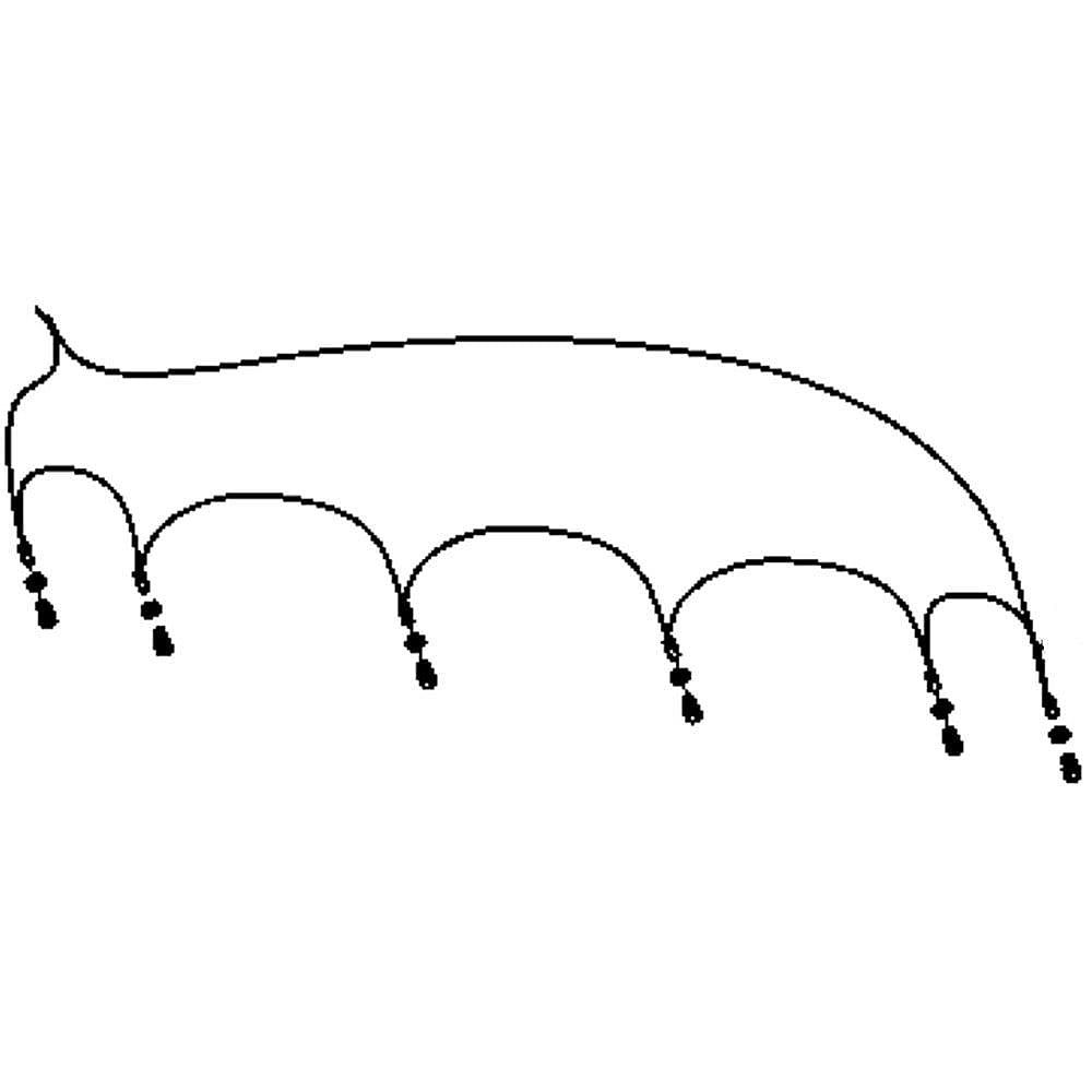 Part #wb18X10431, Gas Grill Led And Harness Assembly