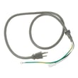 Power Cord Assembly for GE DVM7195DK3BB - Part WB18X10491