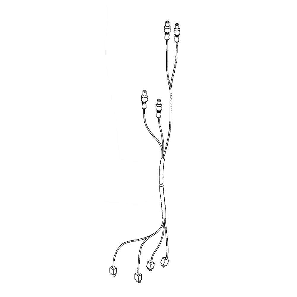GE Part #wb18X25695, Burner Wire Harness | 14.00 x 9.50 x 0.50