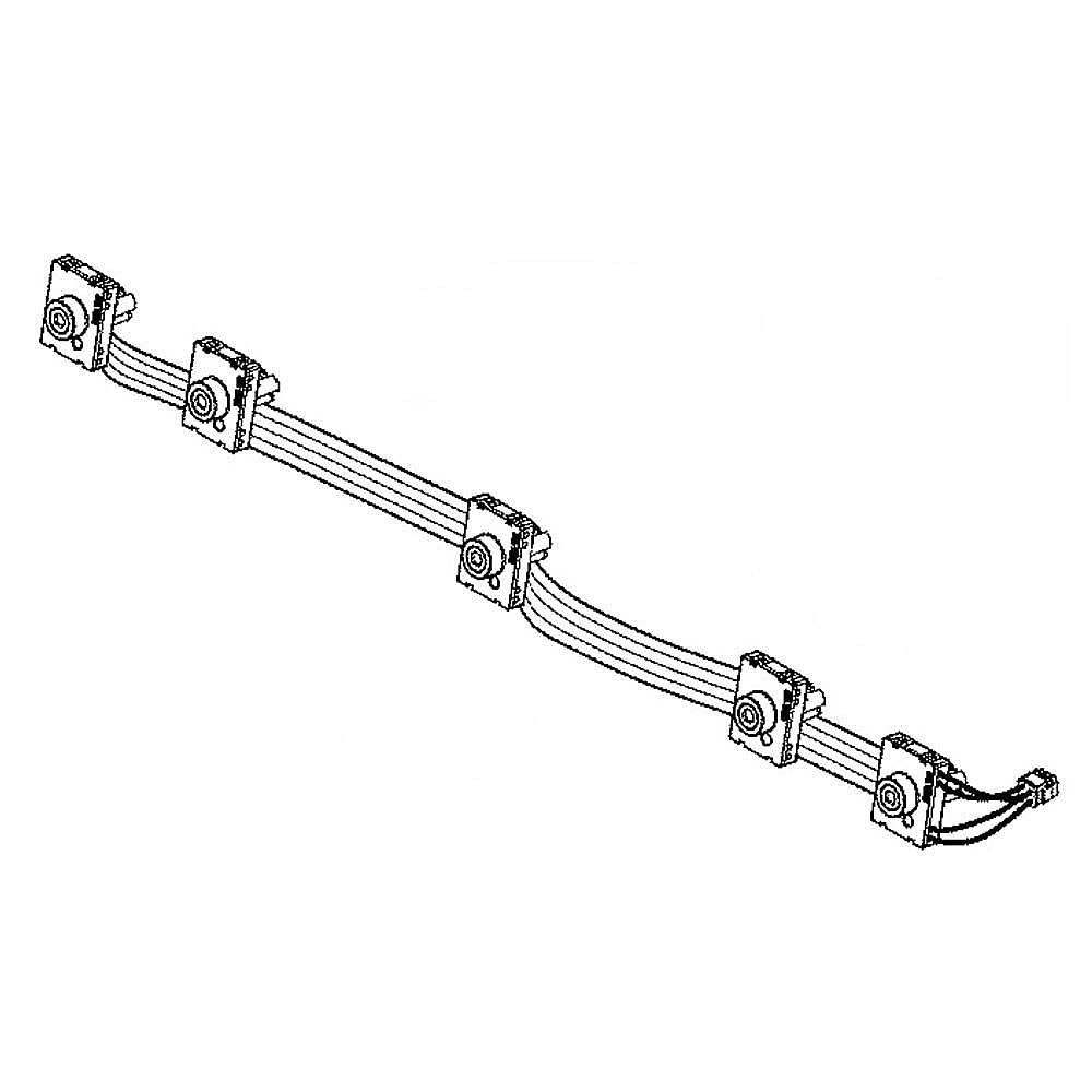 GE Part #wb18X28762, Harness Switches | 8.00 x 7.50 x 1.80