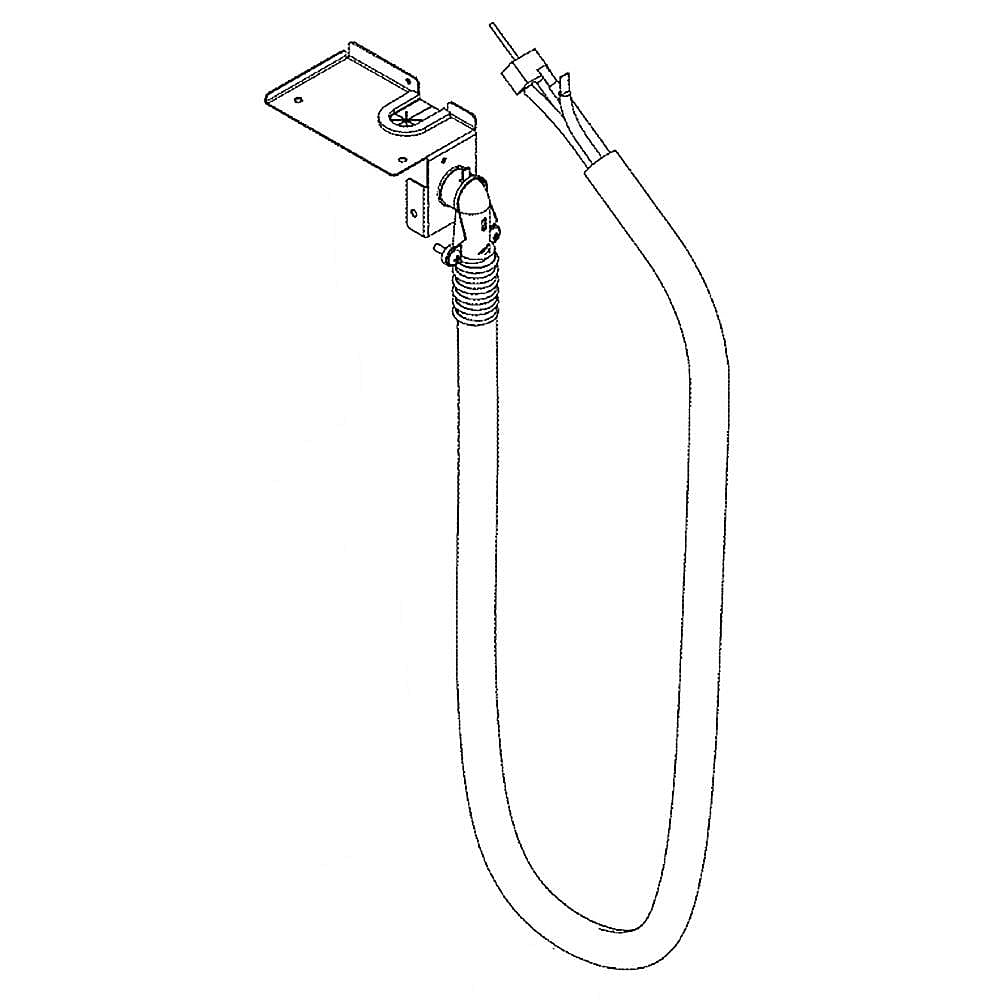 Part #wb18X30613, Conduit Wire Asm | 13.40 x 13.00 x 4.50