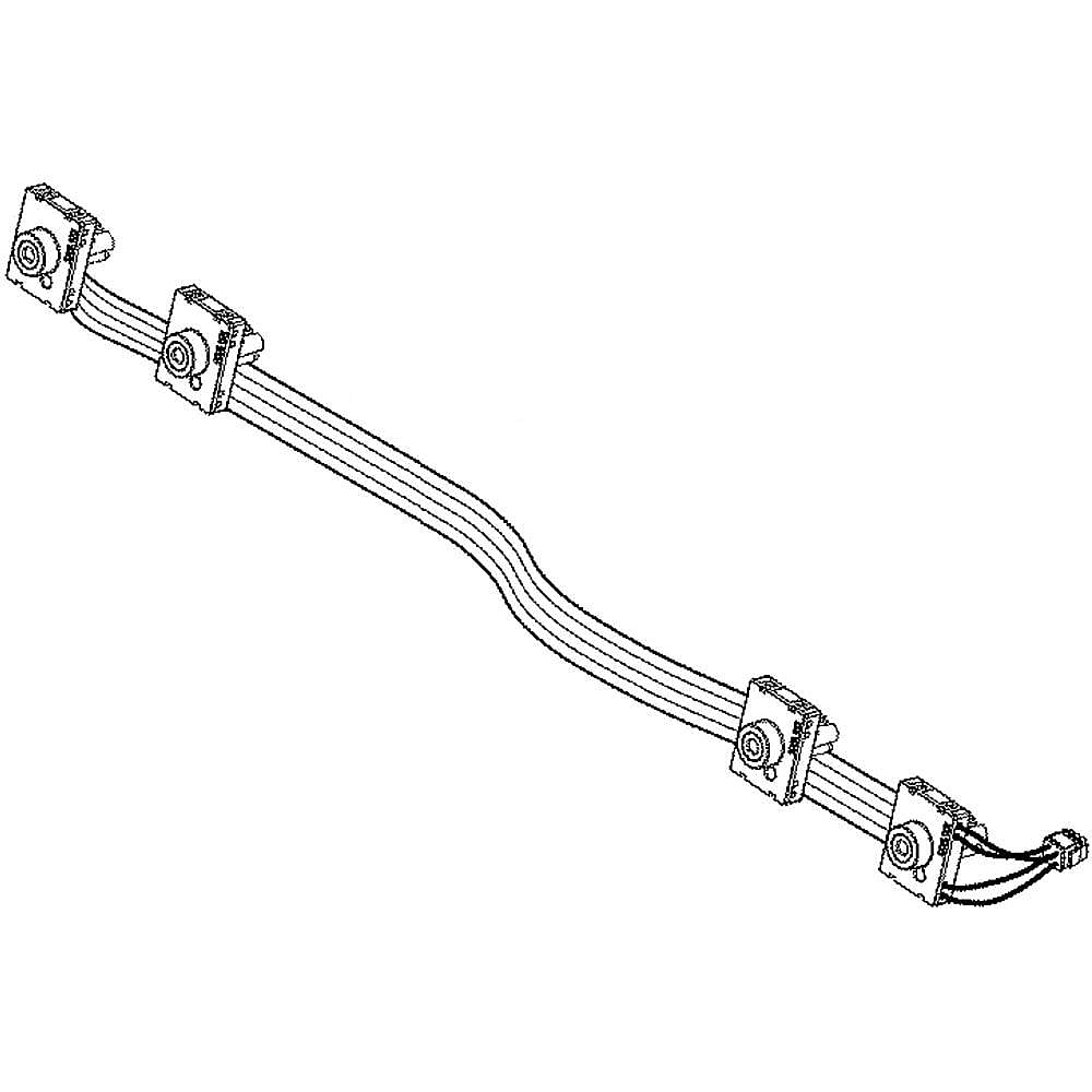 Hotpoint Part #wb18X31212, Harness Burner Box | 14.00 x 9.00 x 1.50