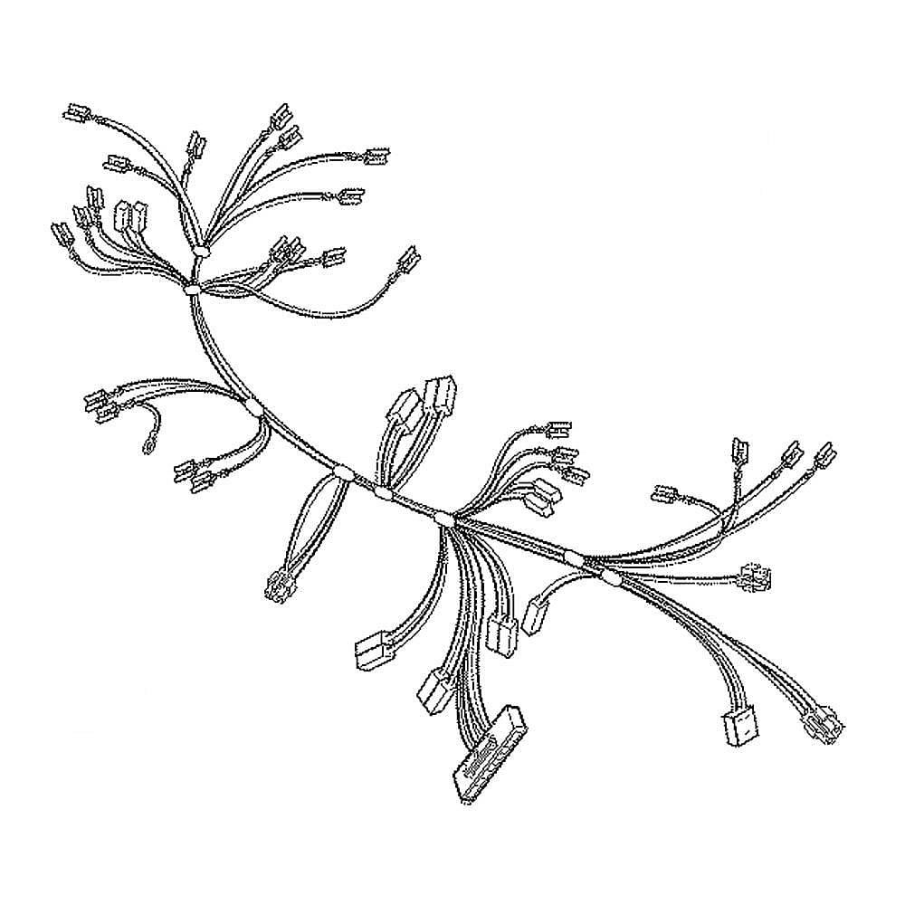 Photo of Part #wb18X32610, Harness Wire from Repair Parts Direct