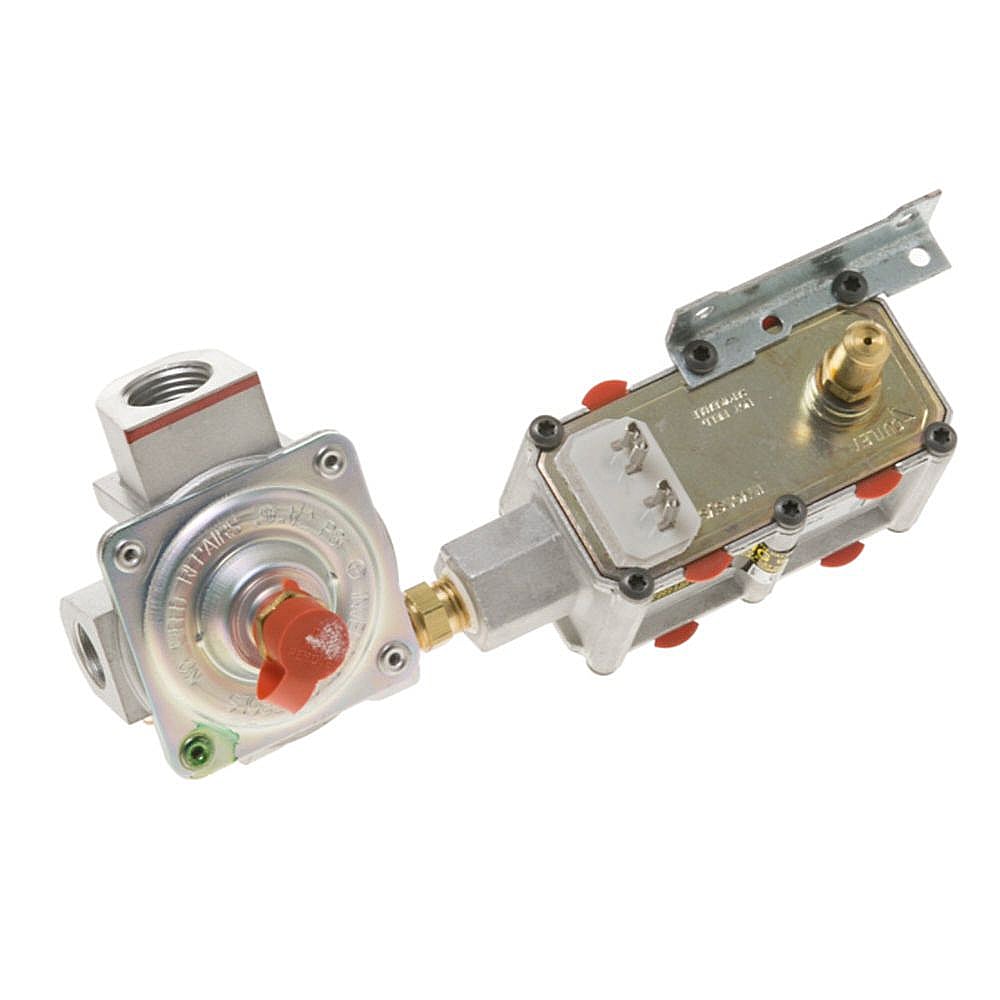 Part #wb19K10078, Range Gas Valve And Regulator Assembly / 12.10 x 10.60 x 3.30
