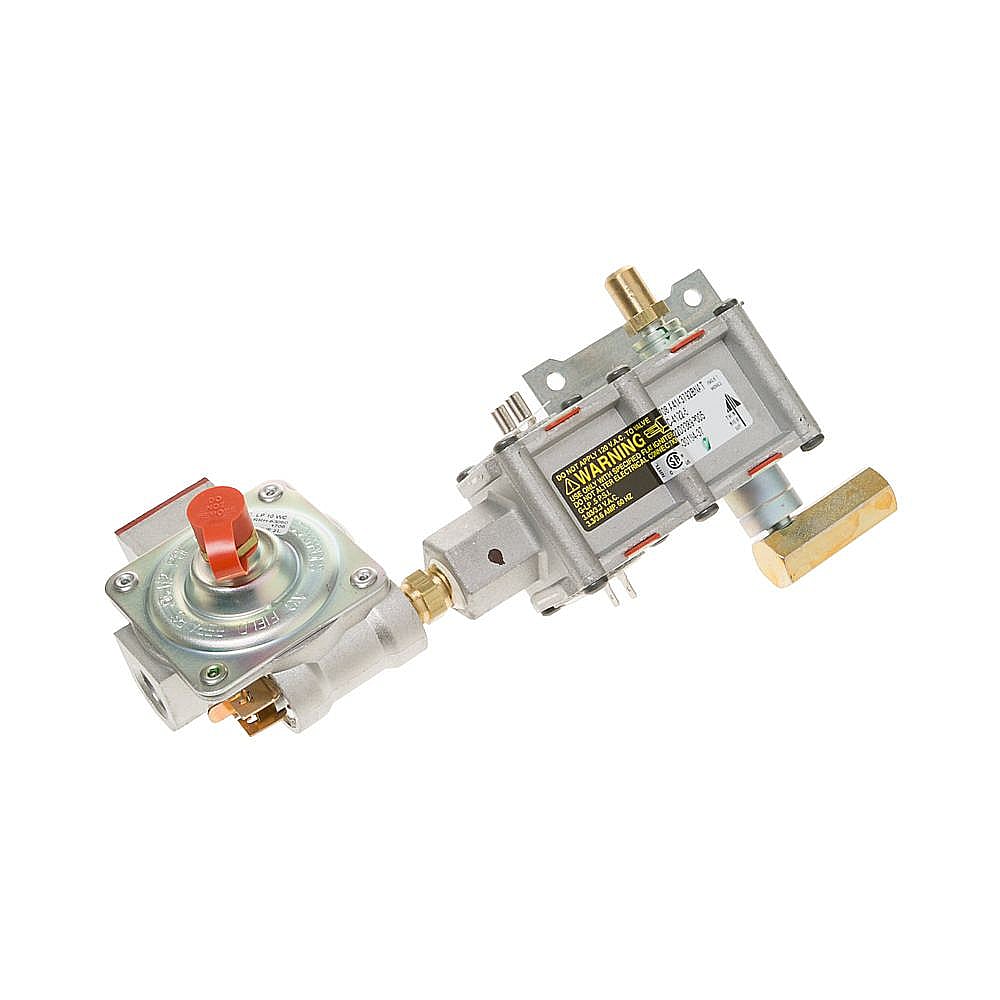 GE Part #wb19K10079, Ran Gas Valve And Regulator Assembly | 11.70 x 10.30 x 3.00