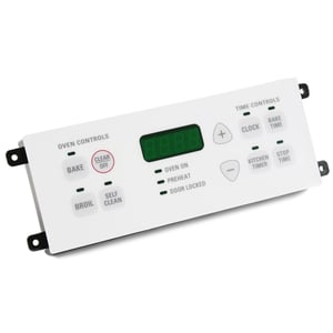Range Oven Control Board And Overlay WB19X10023
