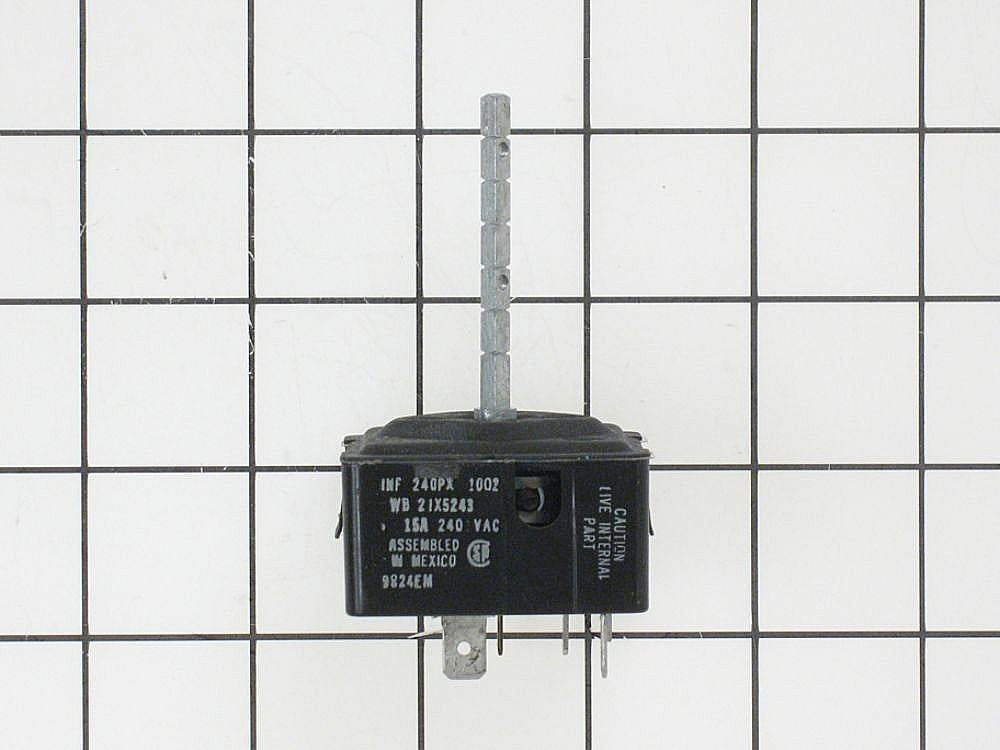 Photo of Cooktop Element Control Switch from Repair Parts Direct