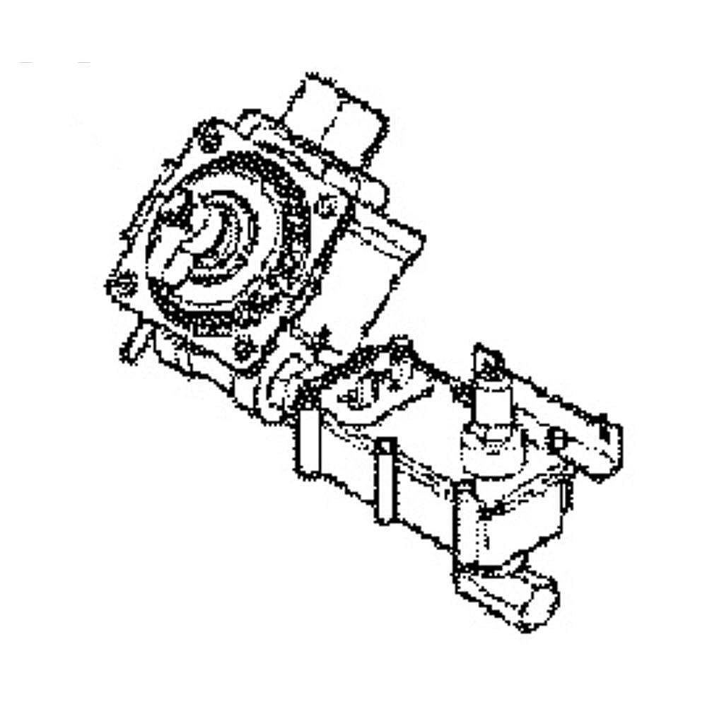 Part #wb21X20293, Range Gas Valve And Regulator Assembly / 12.10 x 10.10 x 3.10