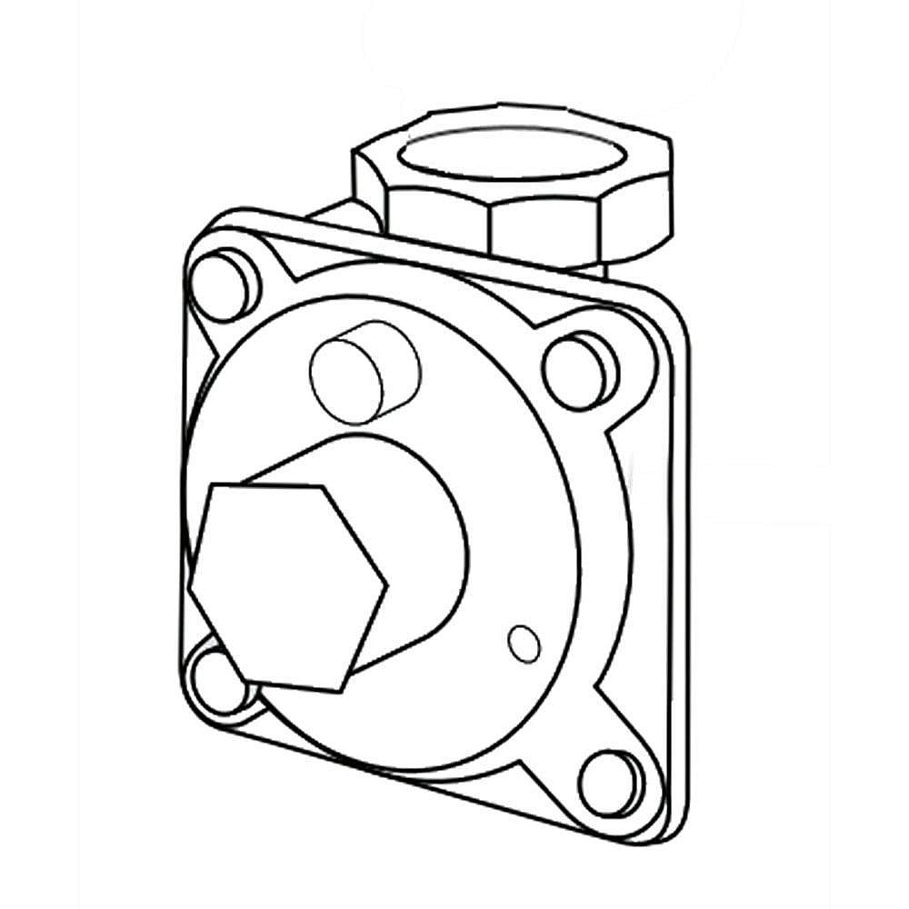 Part #wb21X28376, Range Pressure Regulator