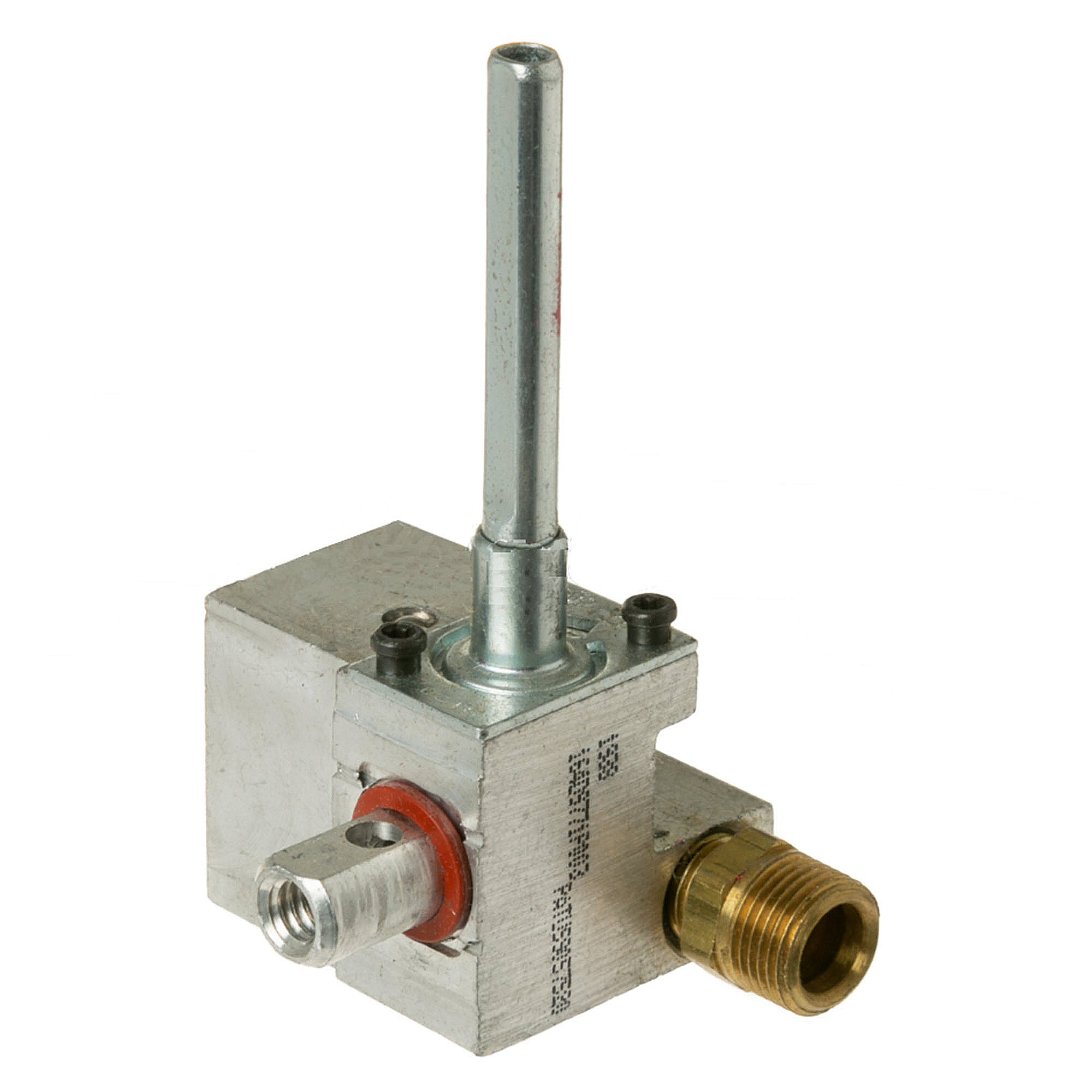 Part #wb21X30343, Cooktop Dual Burner Valve, Front