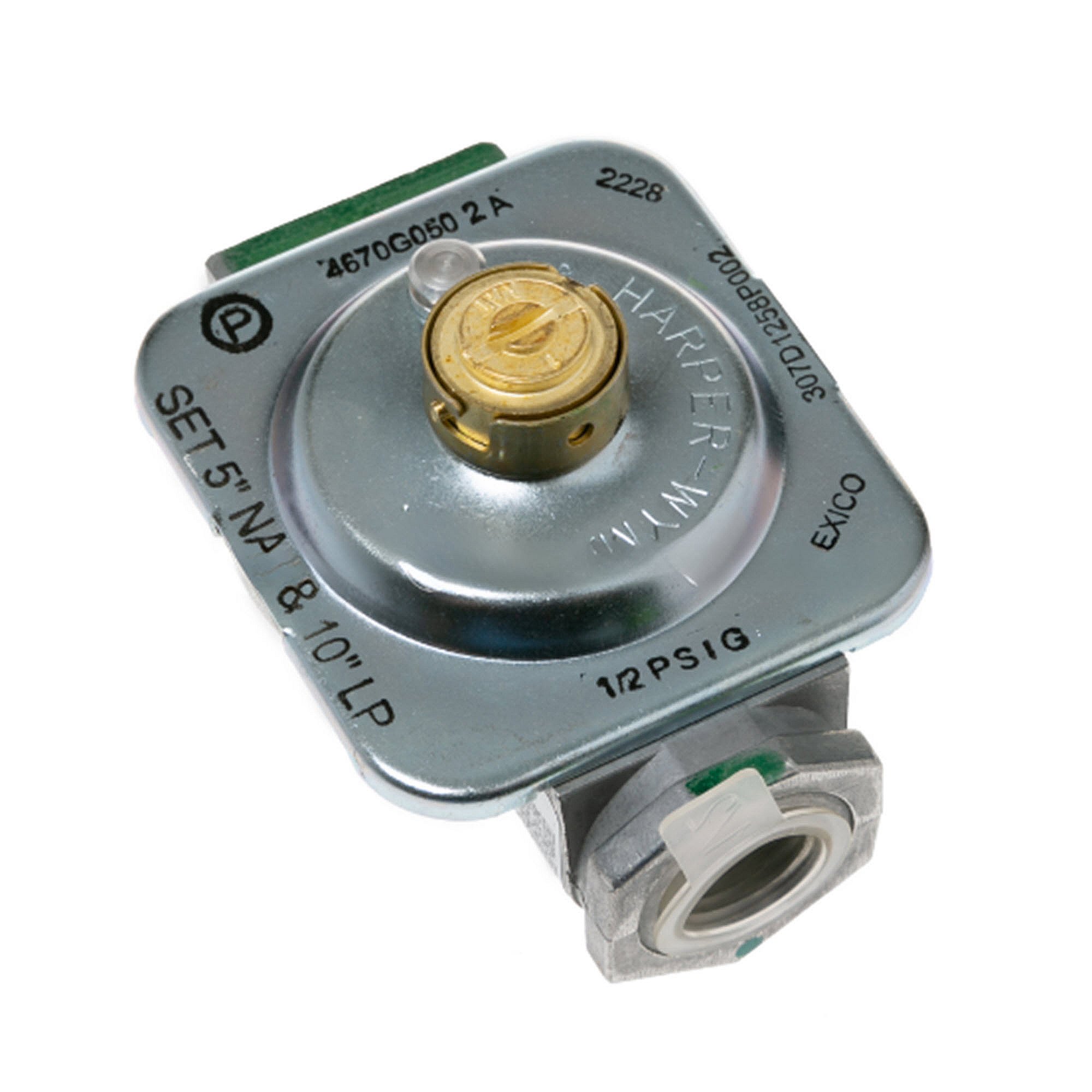 Part #wb21X39660, Gas Pressure Regulator
