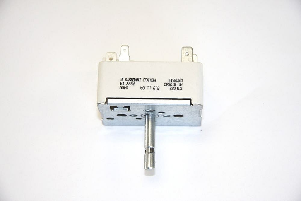 Part #wb23K5043, Cooktop Element Control Switch, 2, 400-Watt / 6.00 x 6.00 x 1.70