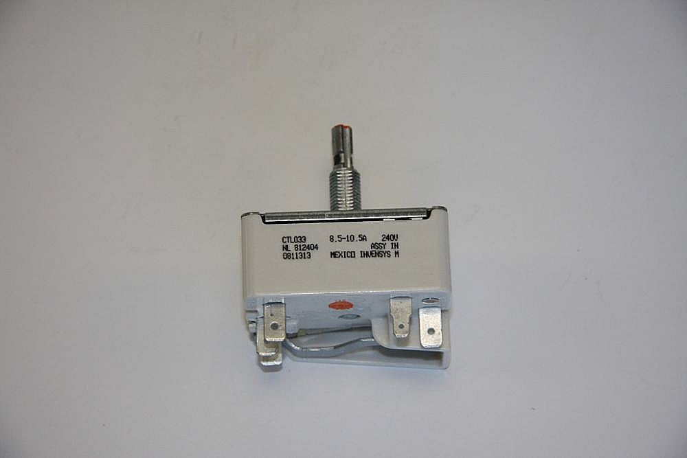 Photo of Cooktop Element Control Switch from Repair Parts Direct