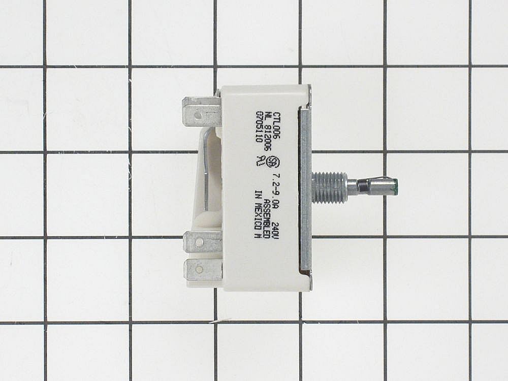 Photo of Cooktop Element Control Switch from Repair Parts Direct