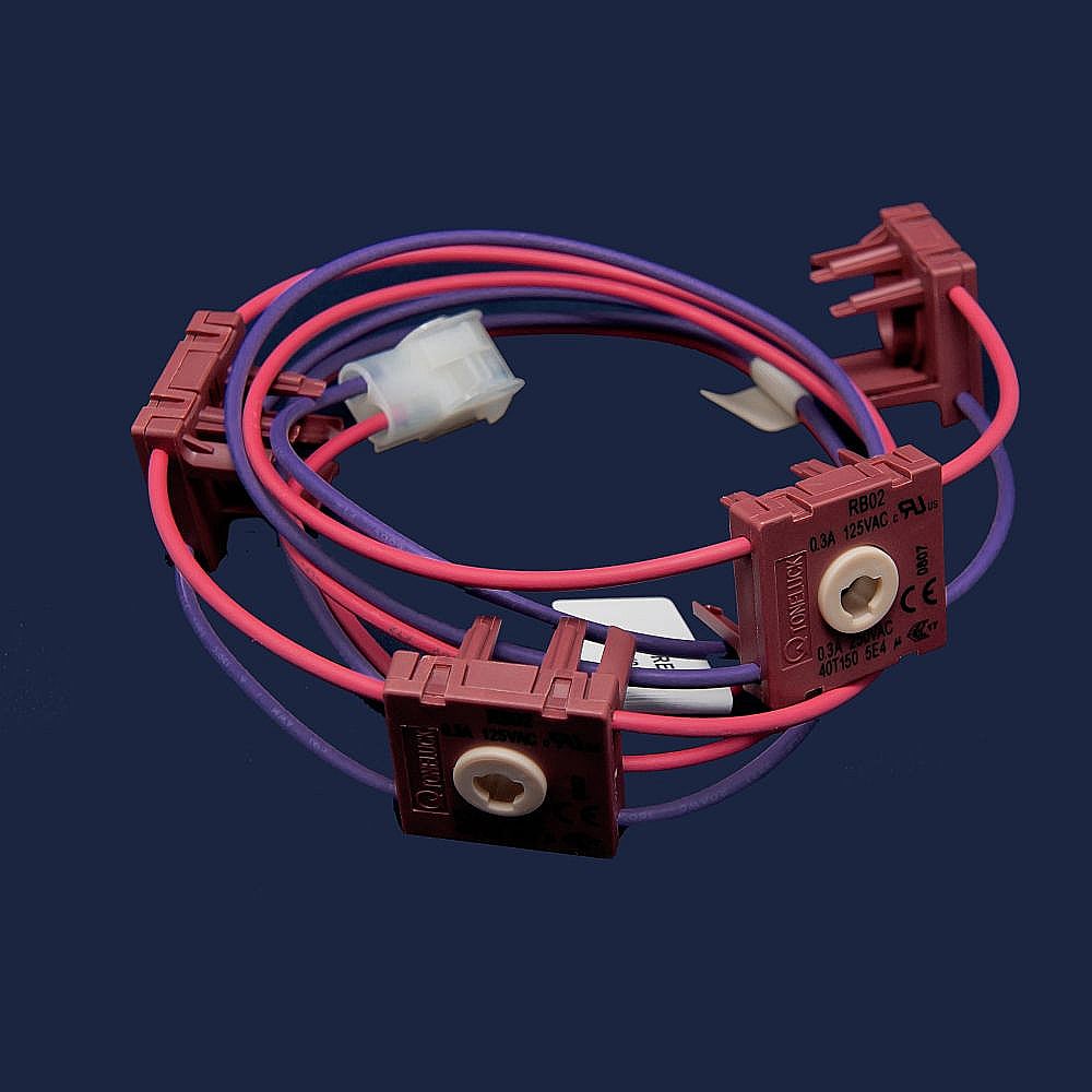 Part #wb24K10042, Range Igniter Switch And Harness Assembly / 8.00 x 7.50 x 1.30
