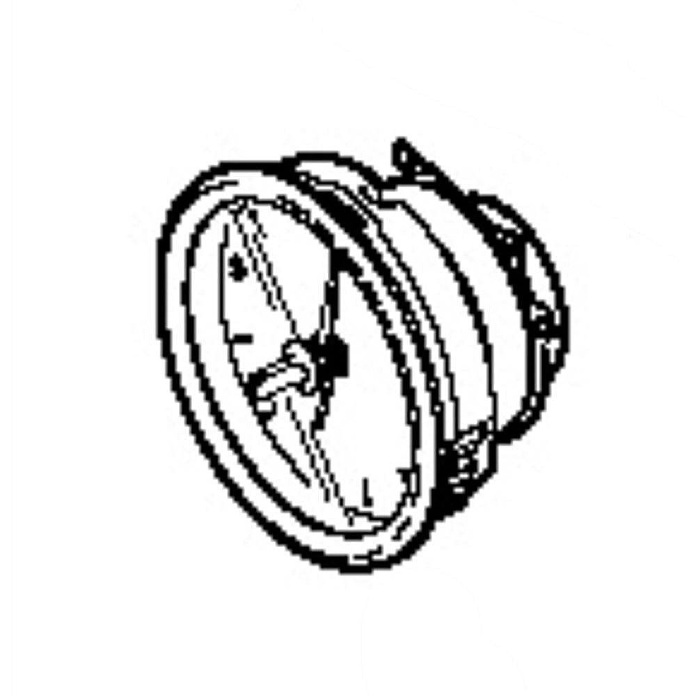 GE Part #wb24X20666, Ran Clock | 4.70 x 4.20 x 3.80