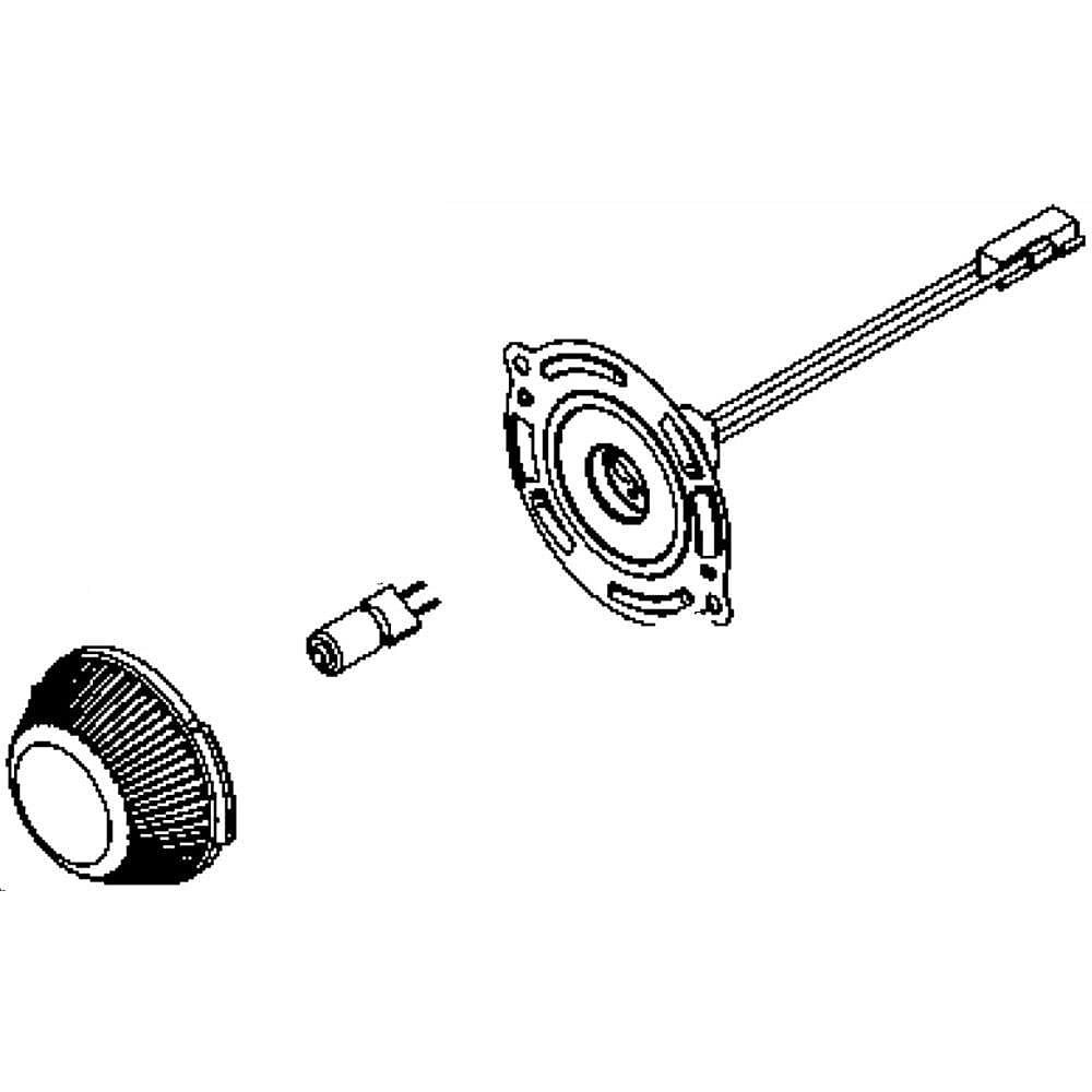 Part #wb25T10093, Halogen Lamp / 8.70 x 4.00 x 3.70