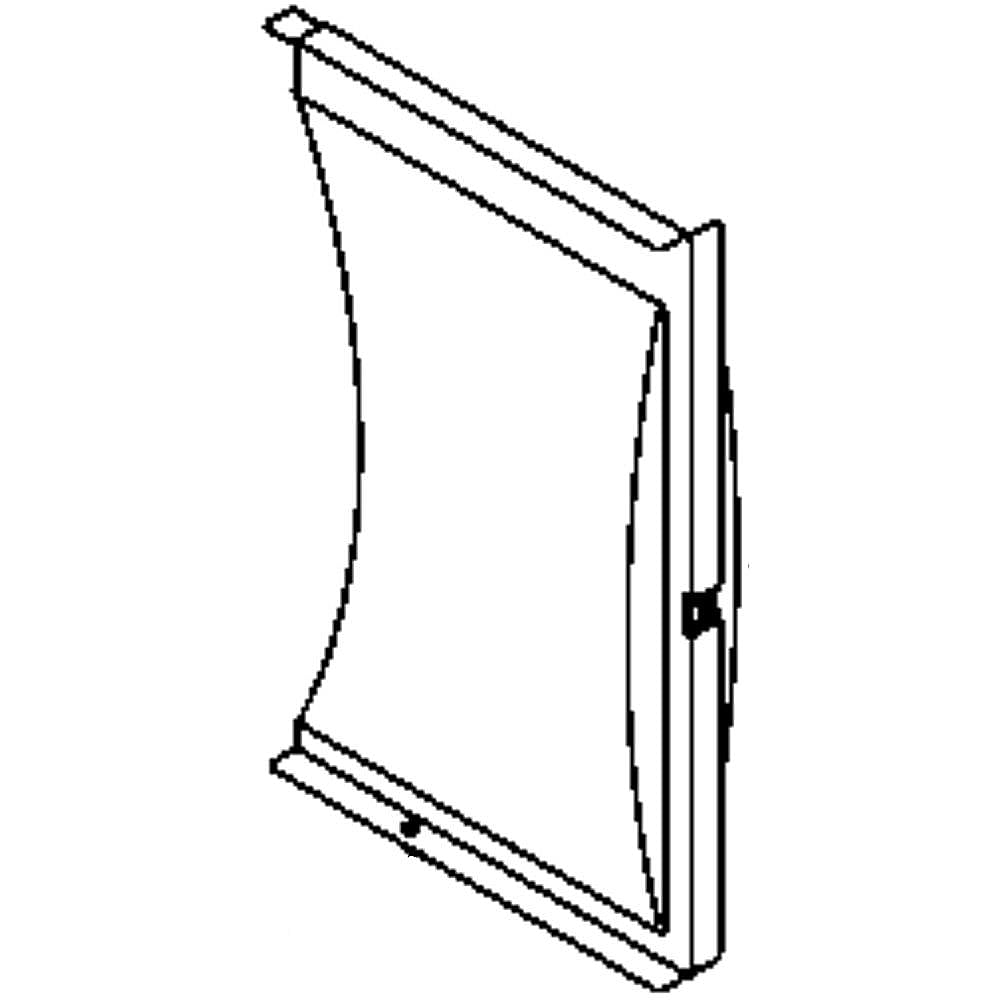 GE Part #wb26X10139, Duct Rear As | 13.00 x 9.50 x 1.60