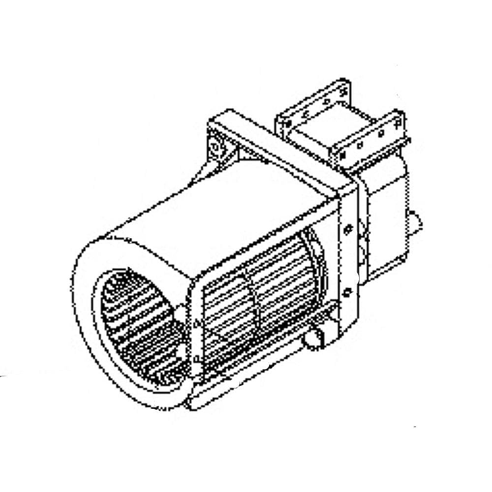 GE Part #wb26X10245, Motor, Ac Bl | 8.40 x 6.80 x 5.20