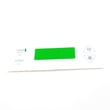 Range Oven Control Overlay for GE JGBS21PEC3WW - Part WB27K10003
