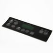 Range Oven Control Overlay for GE JGBP29EEK1BB - Part WB27K10106