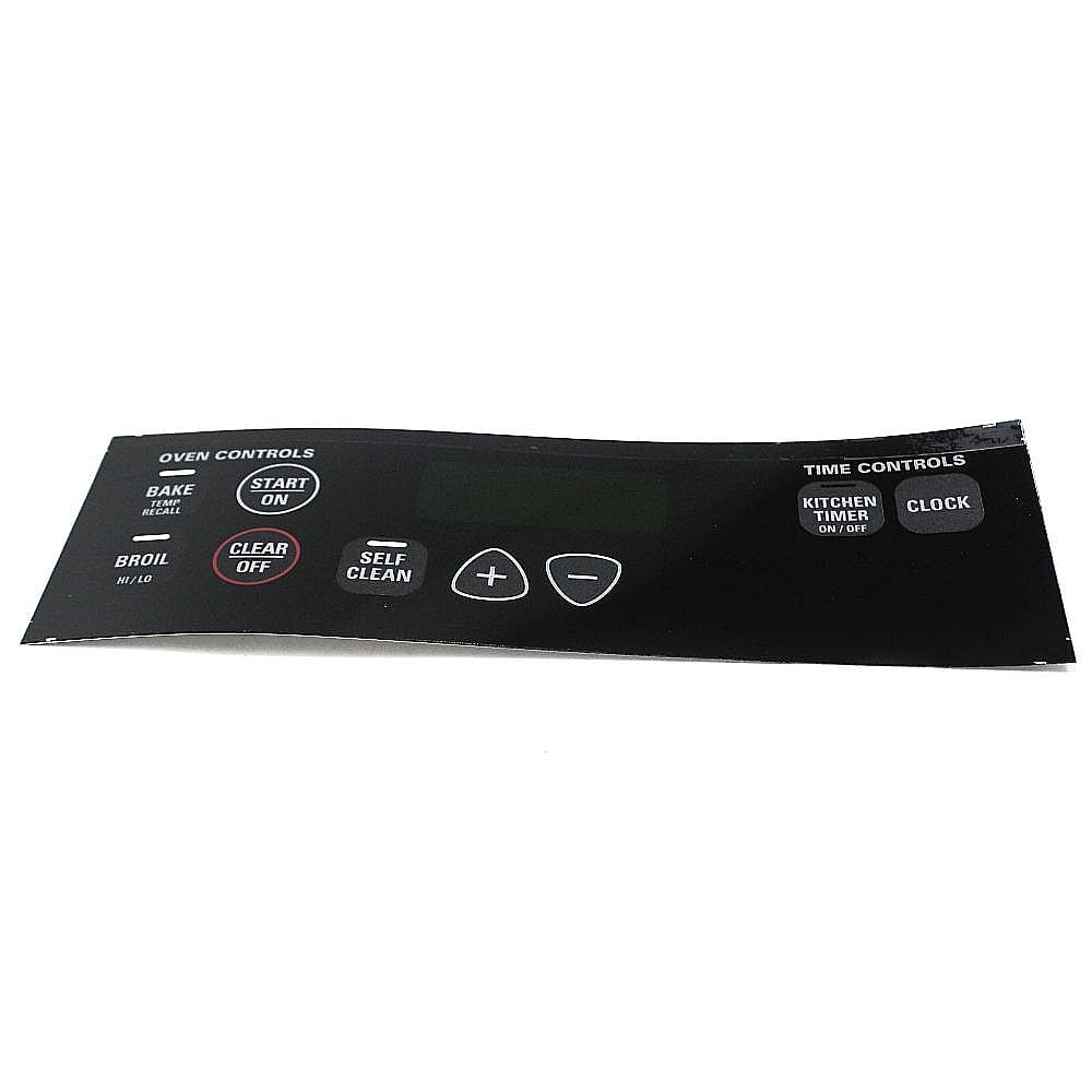 Range Oven Control Overlay