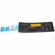 Range Membrane Switch (black) for GE JGBP90MEH1BC - Part WB27K10135