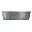 Range Oven Control Overlay for Hotpoint RB787DP2BB - Part WB27K10314
