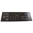 Range Oven Control Overlay WB27K10407