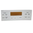 Range Oven Control Overlay (white) for Kenmore 91136665893 - Part WB27T10038