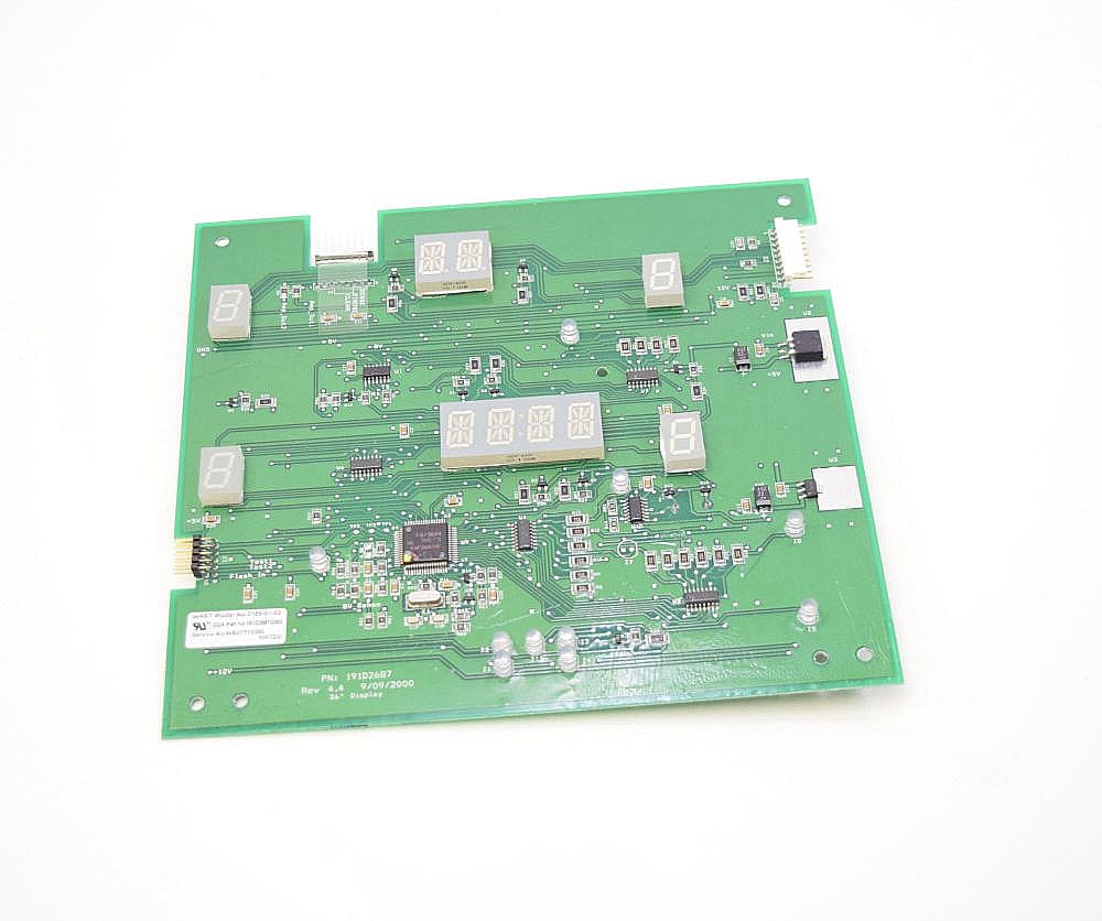 Part #wb27T10366, Cooktop Display Board / 11.70 x 10.30 x 2.90