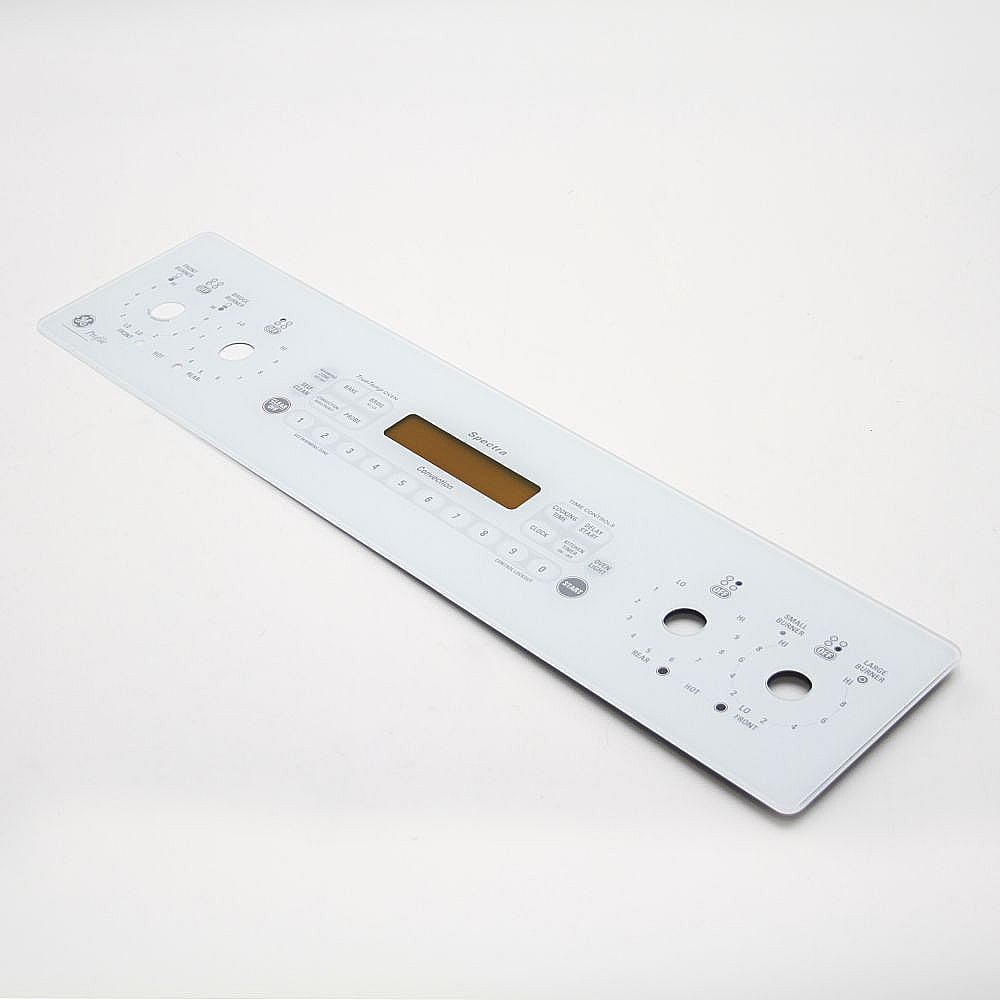 GE Part #wb27T10393, Control Panel Insert | 33.20 x 10.50 x 4.80