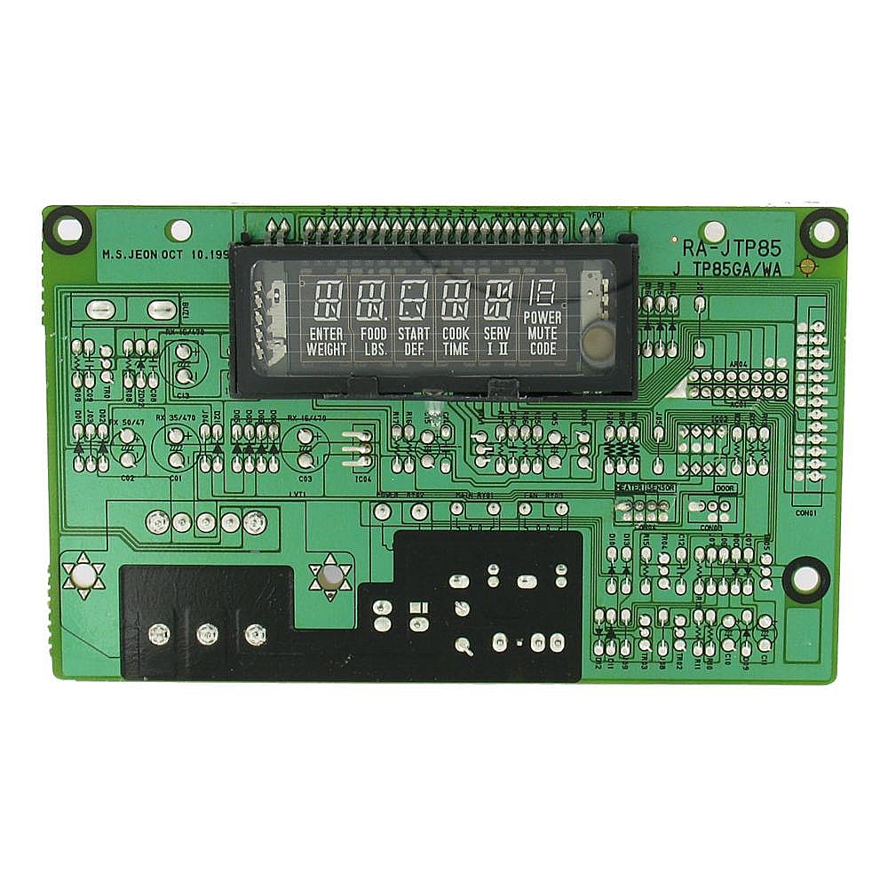 Part #wb27T10463R, Refurbished Wall Oven Microwave Electronic Control Board / 10.00 x 6.00 x 4.00