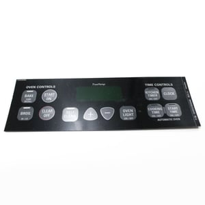 Range Oven Control Faceplate WB27T10513