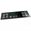 Range Oven Control Faceplate for GE JSP39BK5BB - Part WB27T10659