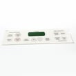 Range Oven Control Faceplate for GE JBP35DKWW - Part WB27T10678
