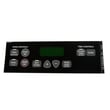 Range Control Panel Faceplate for GE JBP62BK4WH - Part WB27T10686