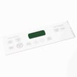 Range Oven Control Faceplate for GE JBP64WK2WW - Part WB27T10687