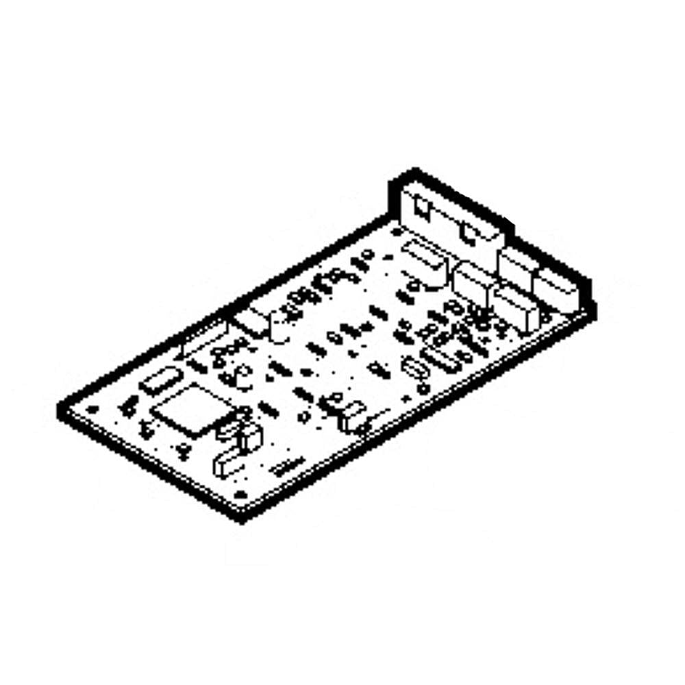 Part #wb27T10891, Cooktop Relay Control Board / 6.00 x 6.80 x 5.40