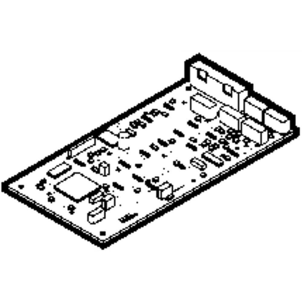 Part #wb27T10893, Cooktop Relay Control Board / 6.60 x 6.50 x 2.70